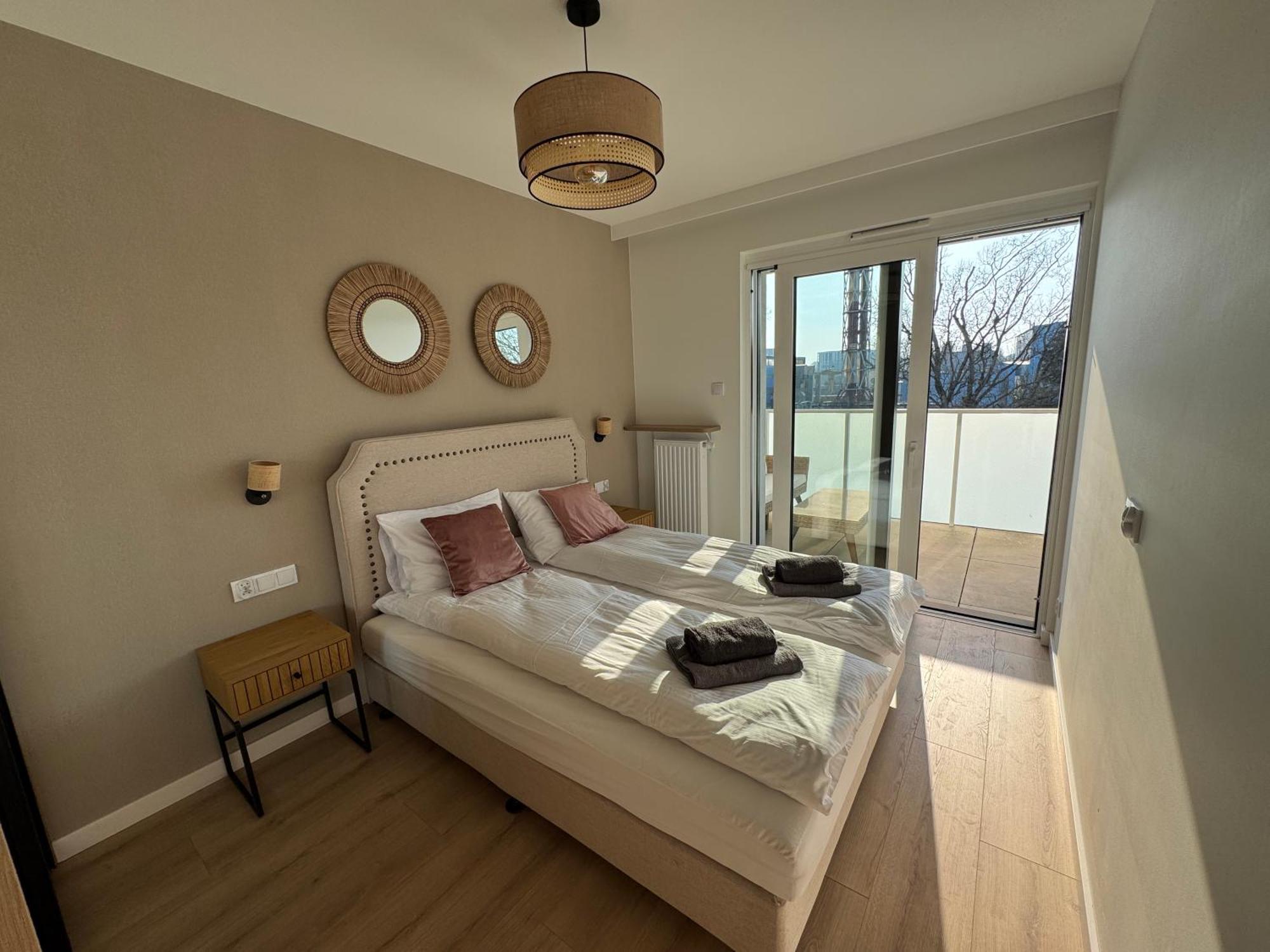 Апартаменти 4summer Golden Dune - Parking, Przestronne Mieszkanie 50m2, Caly Do Dyspozycji, Duzy Taras Z Pieknym Zachodem Slonca Parkplatz, Geraeumige Mit 50 M2, Ganzes Zur Verfuegung, Grosse Terrasse Mit Wunderschoenem Sonnenunterga